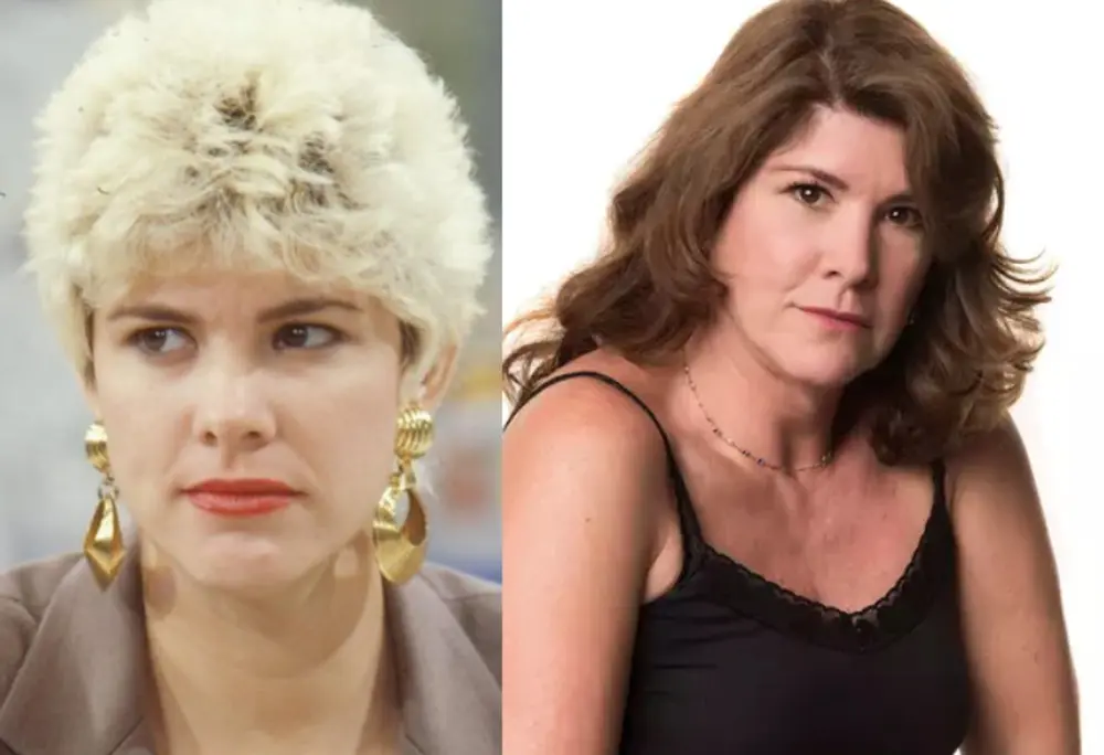 elenco de bebê a bordo antes e depois