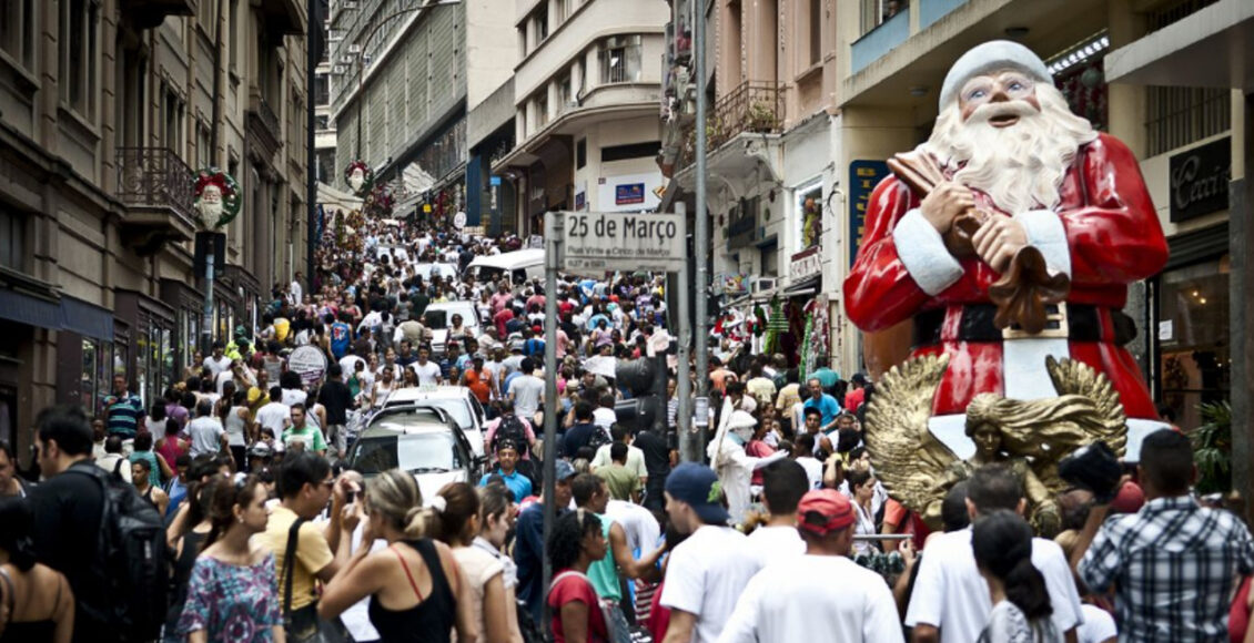 Rua 25 de março SP