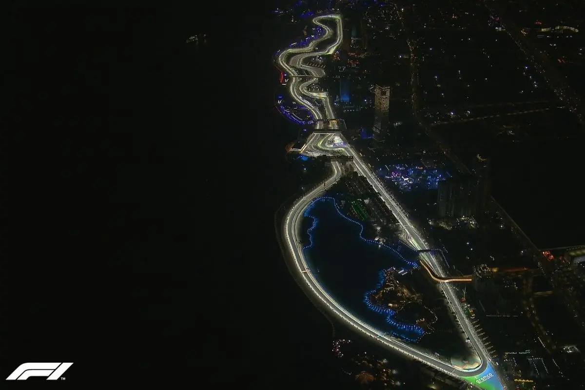 Grid de largada da Fórmula 1