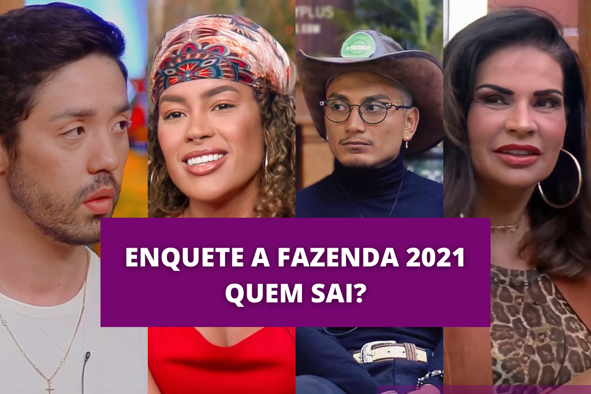 Enquete: Dynho, Rico, Solange ou Sthe, quem sai hoje de 'A Fazenda