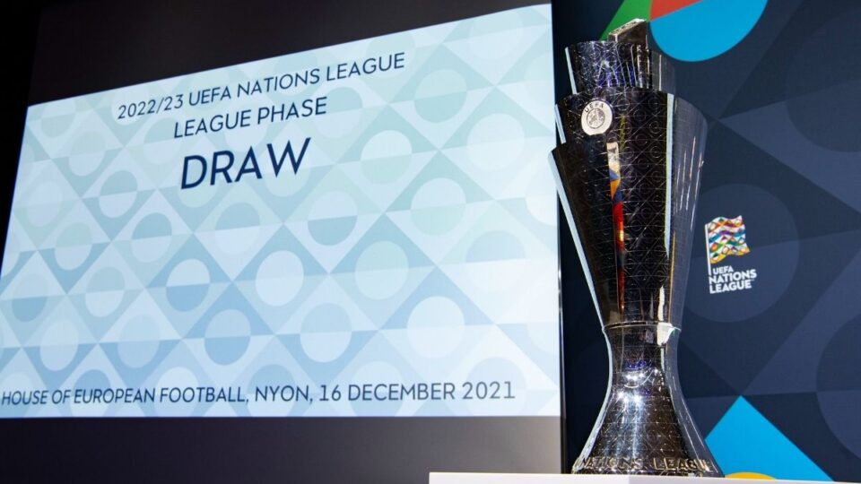 Liga das Nações 2022 grupos