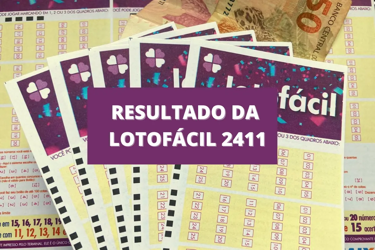 RESULTADO DA LOTOFÁCIL 2411