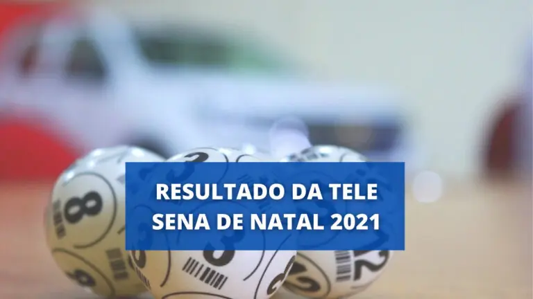 Resultado da Tele Sena de Natal 2021 de hoje (26/12)