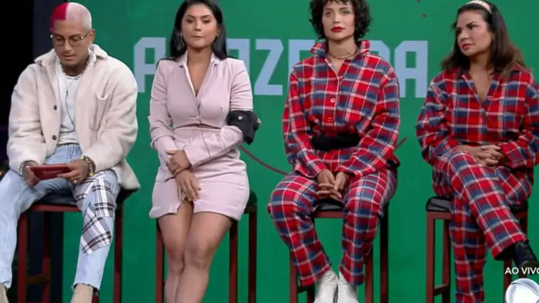 Quem está na roça a Fazenda 2021: Dynho, Mileide, Aline e Solange