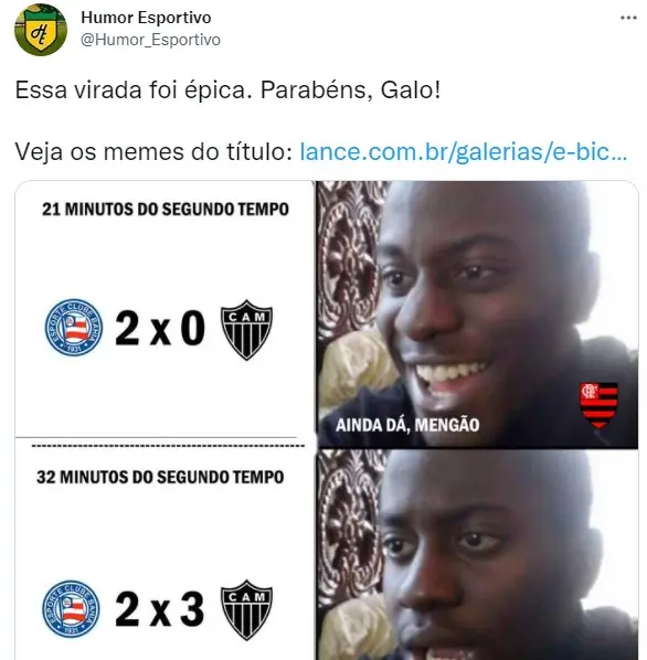 memes do galo hoje