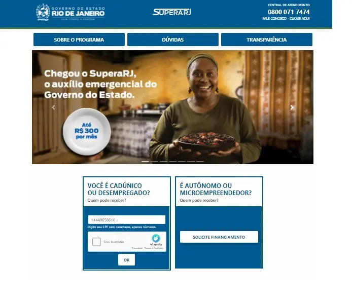 Supera RJ prorrogado