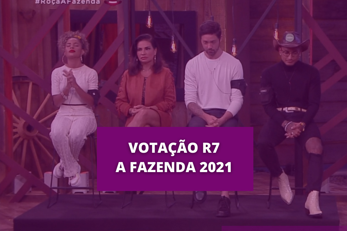 votação R7 a Fazenda