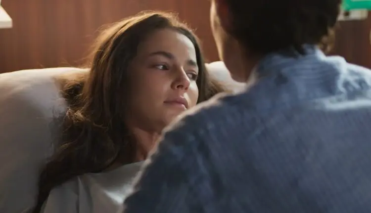 Cecília grávida em um lugar ao sol