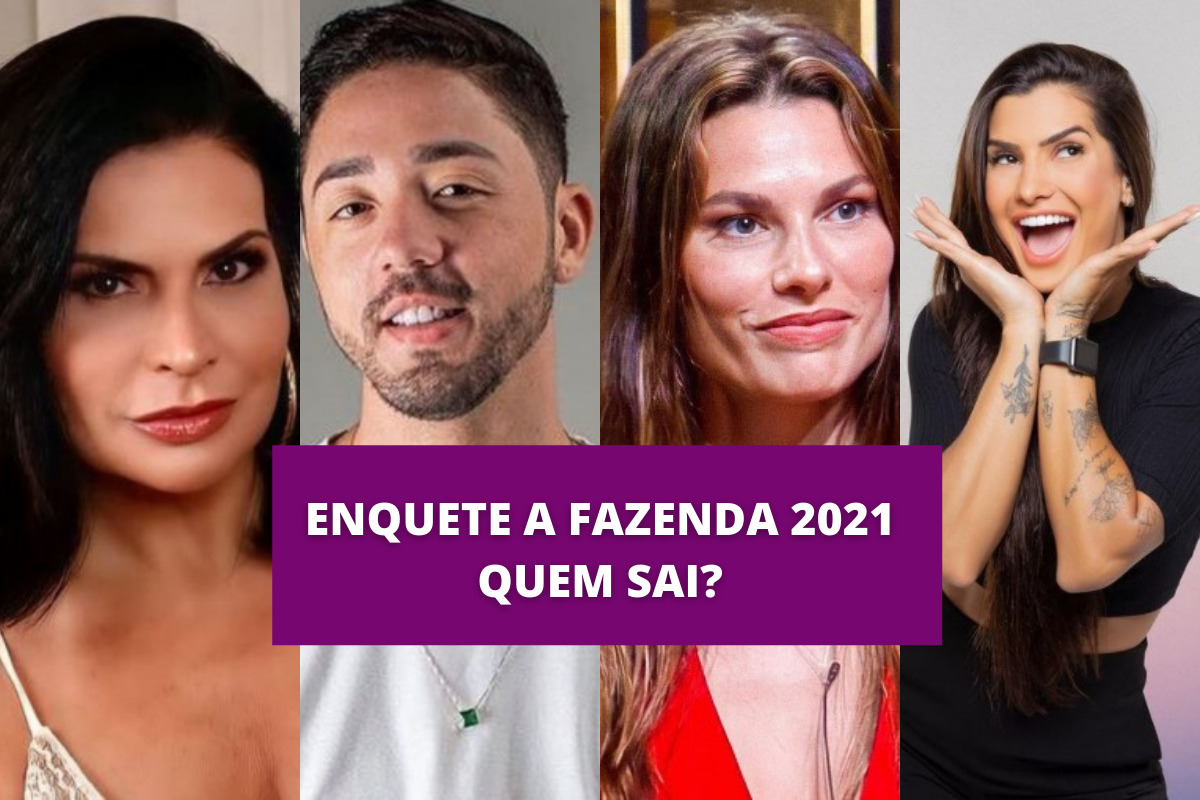 ENQUETE - QUEM VAI SAIR DA FAZENDA HOJE? DAYANE, MARINA ou SOLANGE