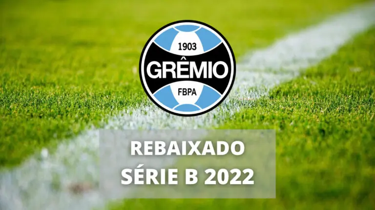 Grêmio é rebaixado em 2021 para a Série B do Brasileirão