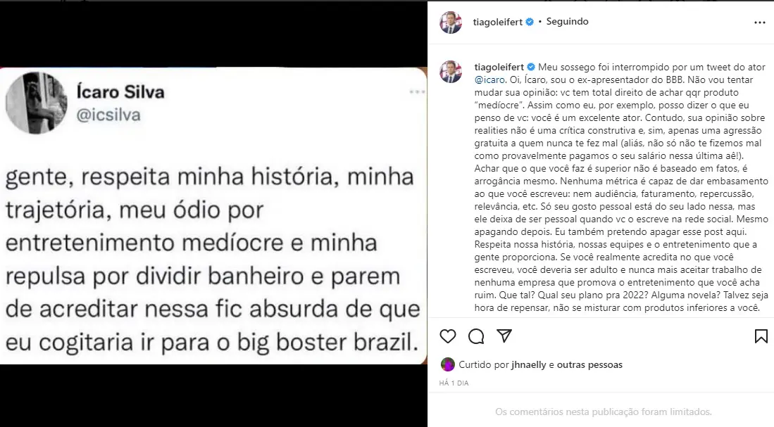ícaro show dos famosos