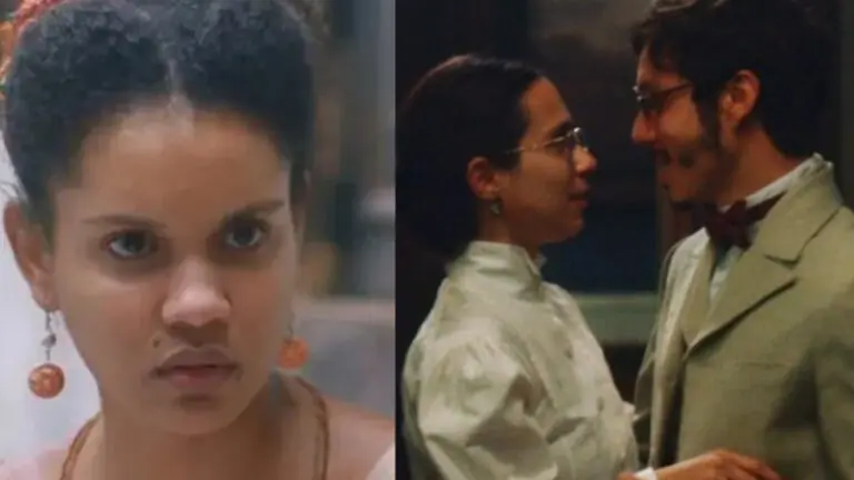 Zayla flagra Nélio e Dolores em Nos Tempos do Imperador