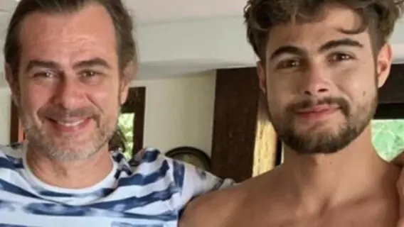 Pai de Rafael Vitti chama atenção por semelhança com o ator