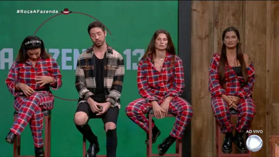 Quem está na roça a Fazenda 2021: Solange, Rico, Dayane e Marina