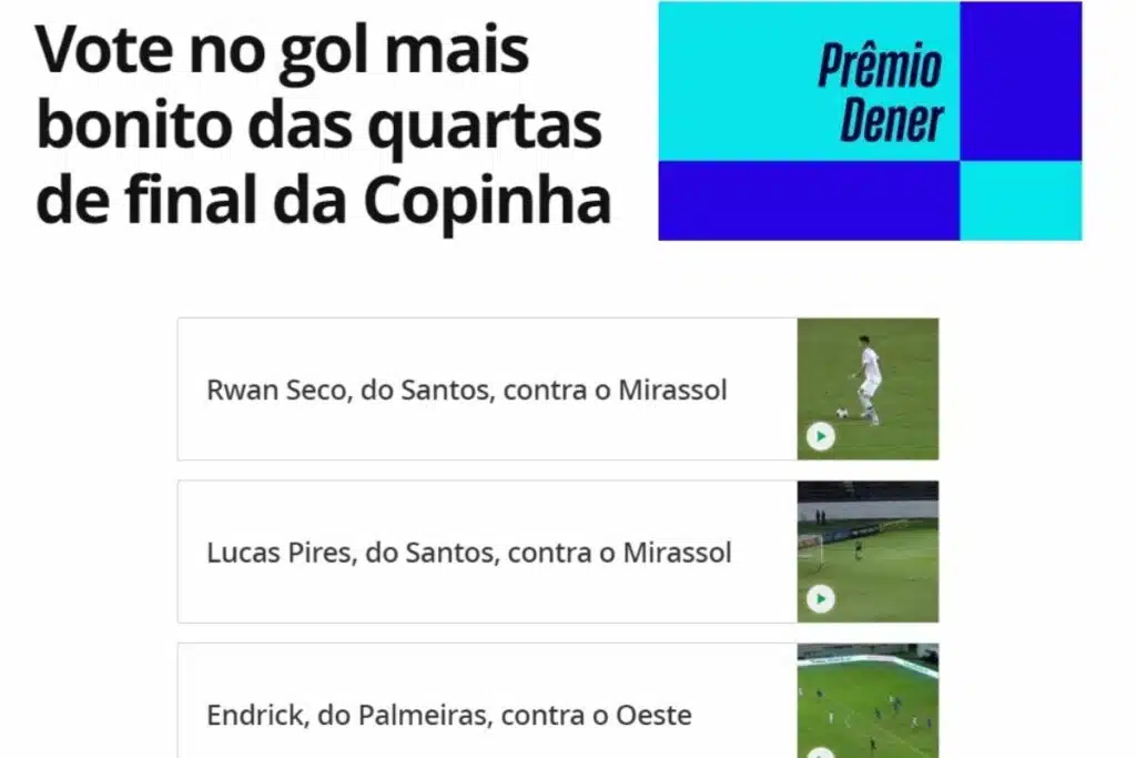 Prêmio Dener Copinha