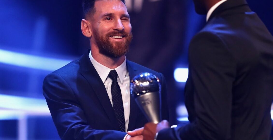Quantas vezes Messi foi melhor do mundo
