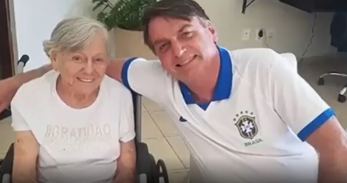 Mãe jair bolsonaro