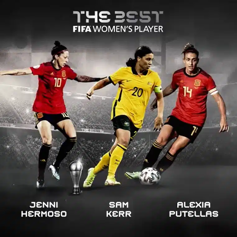 fifa the best 2021 data