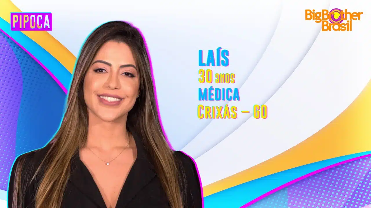 Laís Caldas - BBB 22 participantes confirmados