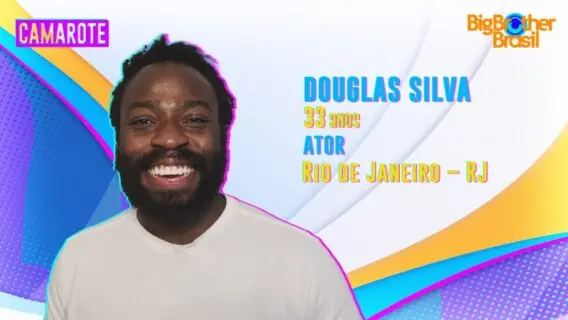 Douglas Silva, ator de Cidade de Deus, é participante do BBB 22