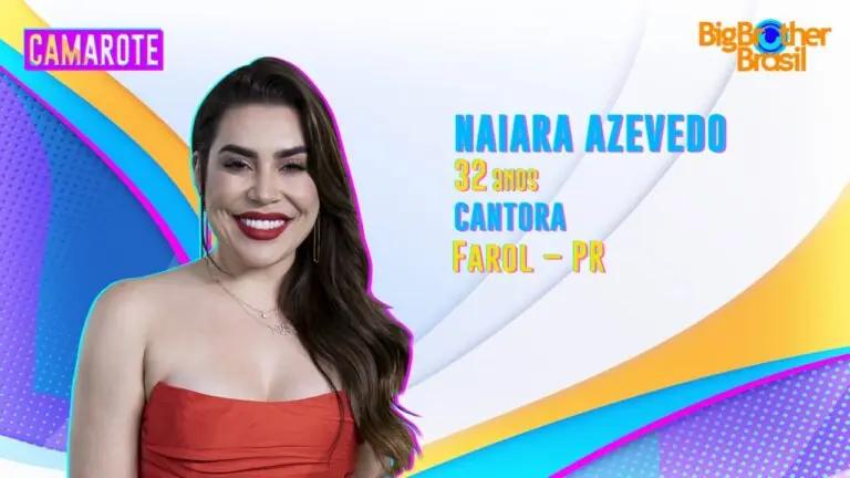 Sertaneja Naiara Azevedo é a última confirmada no BBB 22