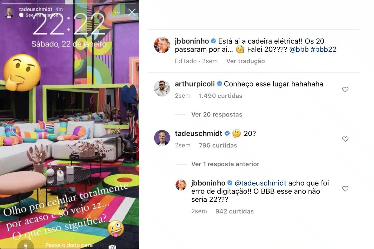 vai entrar mais gente no BBB 22