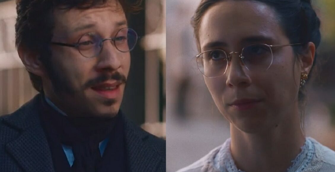 Dolores e Nélio encontram a filha Mercedes em Nos Tempos do Imperador