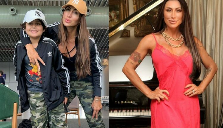 Jaque Khury novela O Clone: qual foi a personagem da ex-BBB? jaque e filho