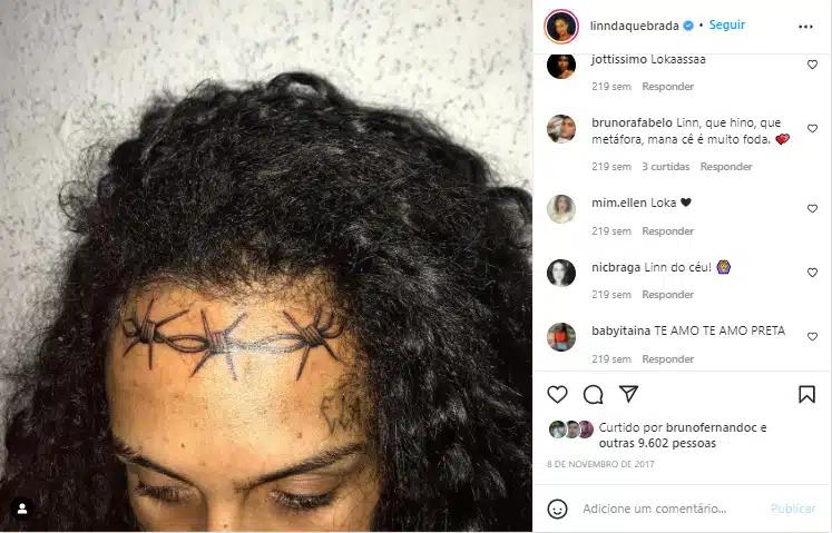 tatuagens linn da quebrada