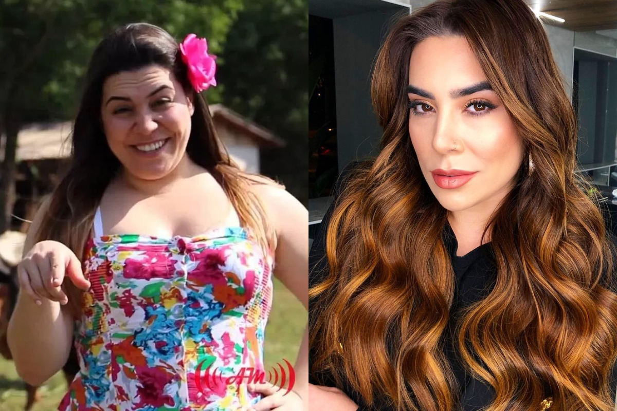 naiara azevedo antes e depois