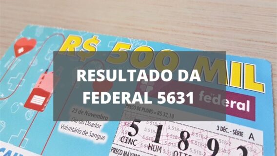 Resultado da Loteria Federal 5631 de quarta-feira (19/01/22)
