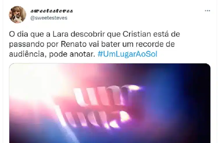 lara descobre que christian está vivo
