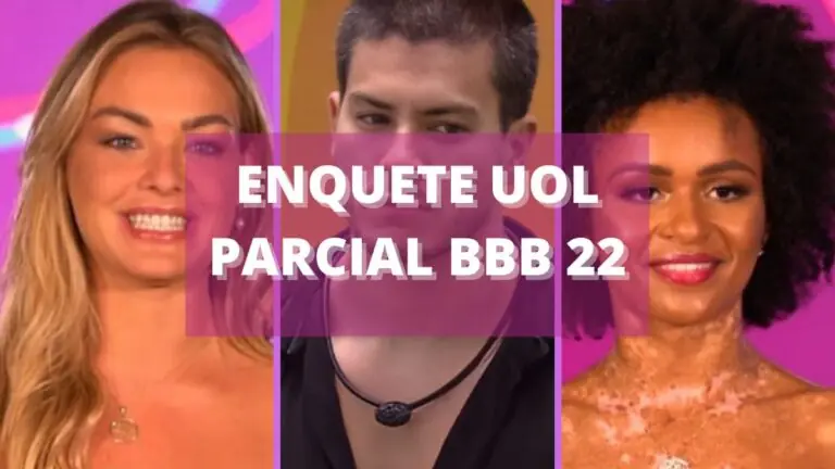 Enquete UOL parcial do BBB 22 indica quem sai hoje (15/2)