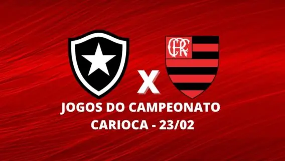 Jogos do Campeonato Carioca hoje (23/02): horários e onde assistir
