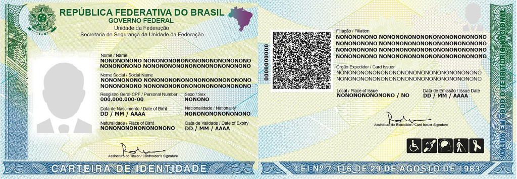 Nova carteira de identidade nacional 2022