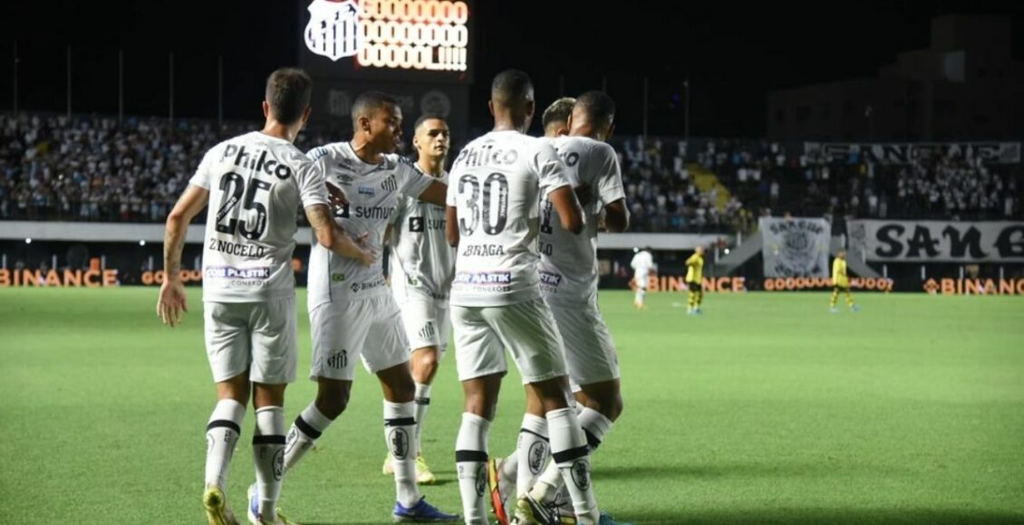 Que horas é o jogo do Santos hoje