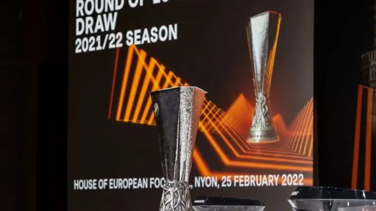 Oitavas de final Liga Europa 2022: jogos e grupos definidos