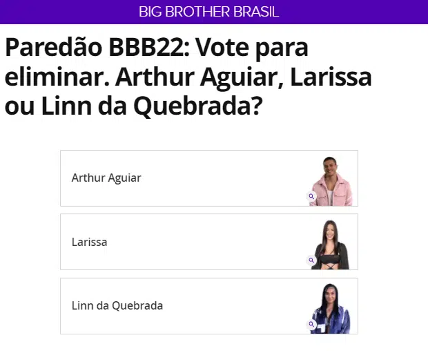 Quem sai do BBB 22