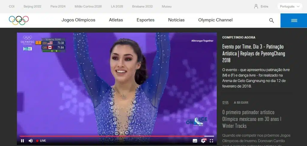 Olimpíadas de inverno onde assistir