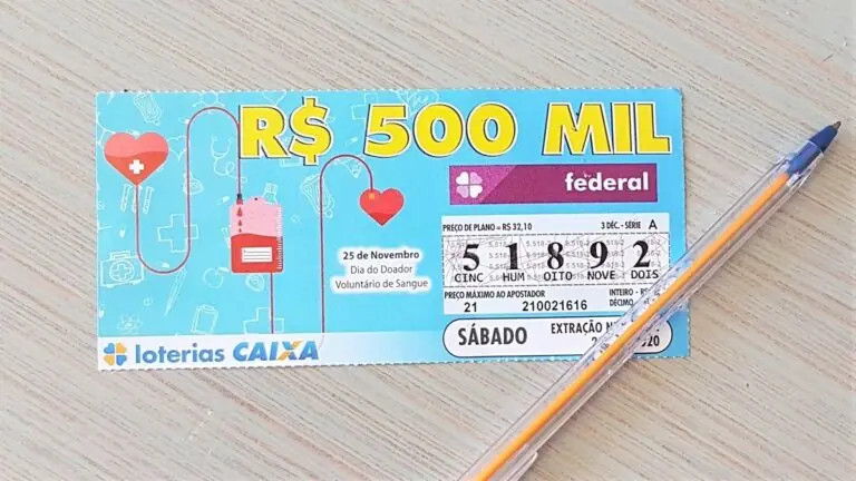 Loteria Federal 5642: prêmio de R$ 500 mil sai para bilhete de SP