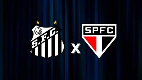 Que horas é o jogo do Santos x São Paulo hoje: vai passar na TV aberta?