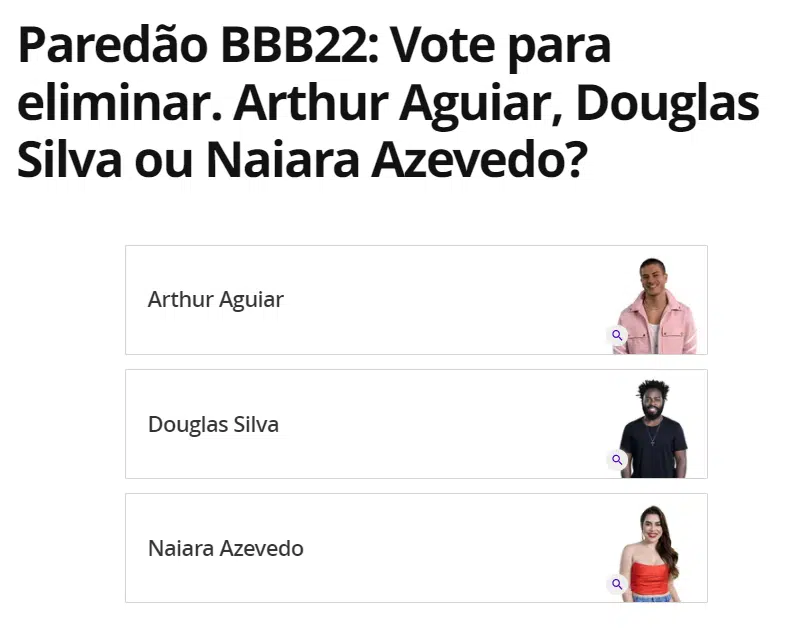 enquete BBB 22