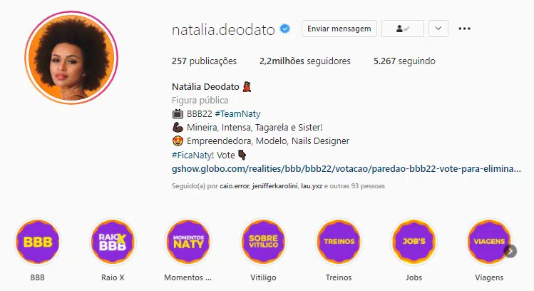 seguidores bbb 22 antes e depois