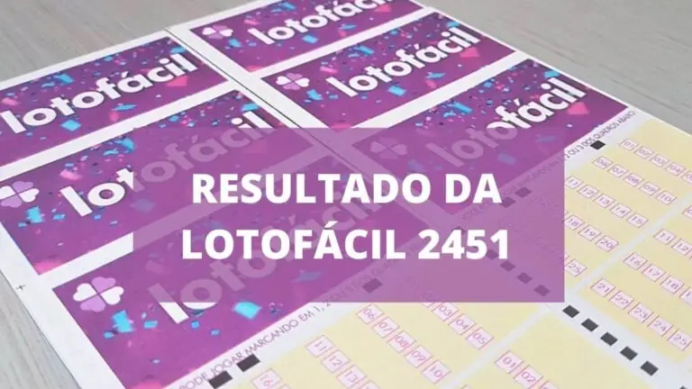 Resultado da Lotofácil de hoje, concurso 2451 de quinta (17/2)