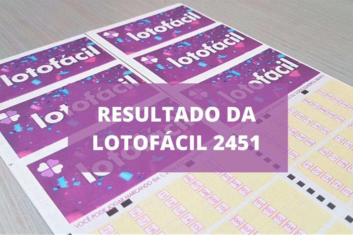 Resultado da Lotofácil 2451