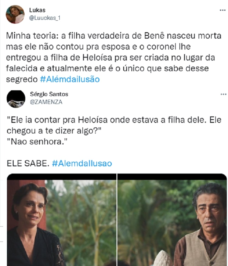 Quem é a filha de Heloísa Em Além da Ilusão