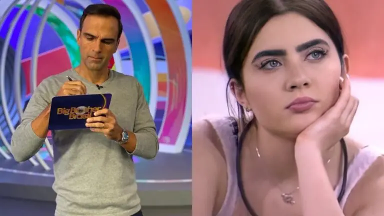 Discurso de Tadeu Schmidt na eliminação de Jade no BBB 22