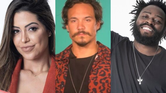 Enquete UOL parcial mostra quem sai entre Douglas, Eliezer e Laís