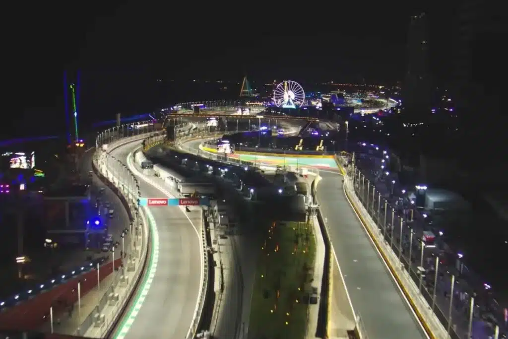 Grid de largada da Fórmula 1