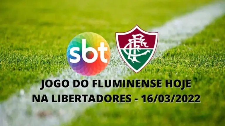 Programação do SBT: horário do jogo do Fluminense na Libertadores hoje